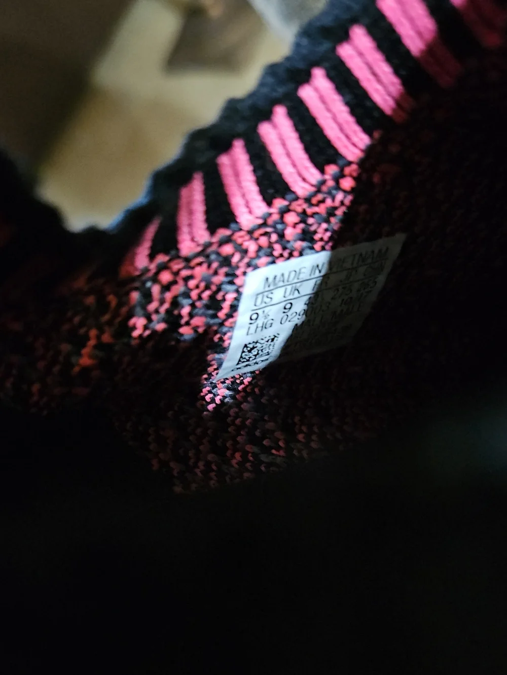 Adidas NMD_R1 STLT Primeknit Black Grey Solar Pink Sneakers Running Shoes